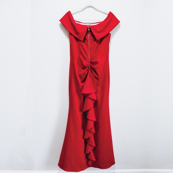 Formal Red Dress - Picture 2 of 4